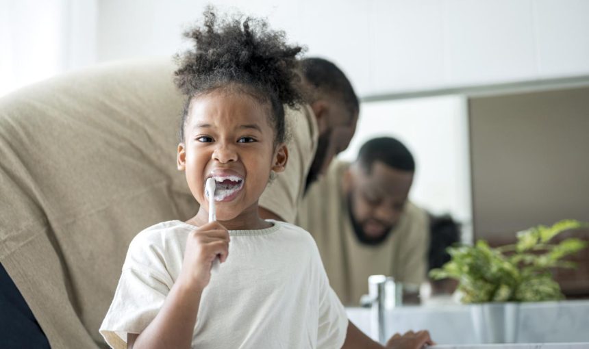 How to teach them to brush their teeth?