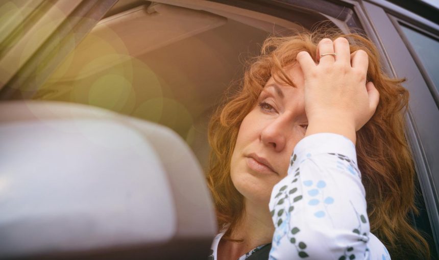 I’m sick by car, what to do?
